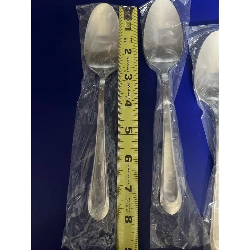 Argent Orfevres Nova Satin 18/10 Stainless‎ Place Spoons 8 1/8